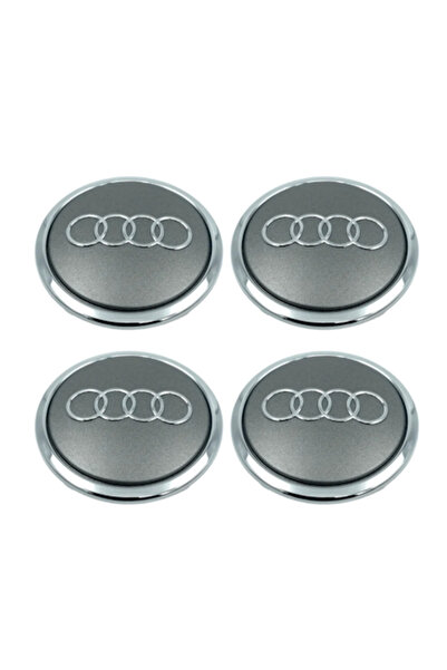 LinePartsBim Set 4 capace de jantă compatibile cu AUDI 61mm pentru jante din ...