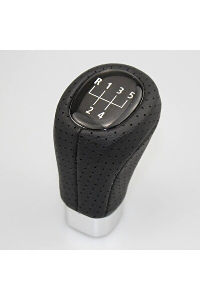 LinePartsBim Buton schimbător de viteze BMW din piele perforată cu 5 trepte E...