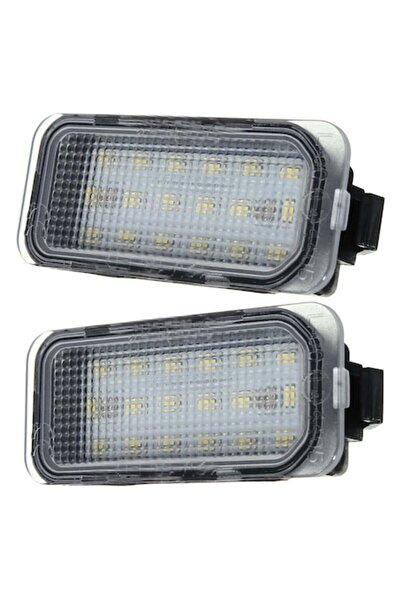 LinePartsBim Set 2 becuri LED pentru numărul de înmatriculare pentru Ford Fiesta, Focus, Mondeo, Kuga, S-Max