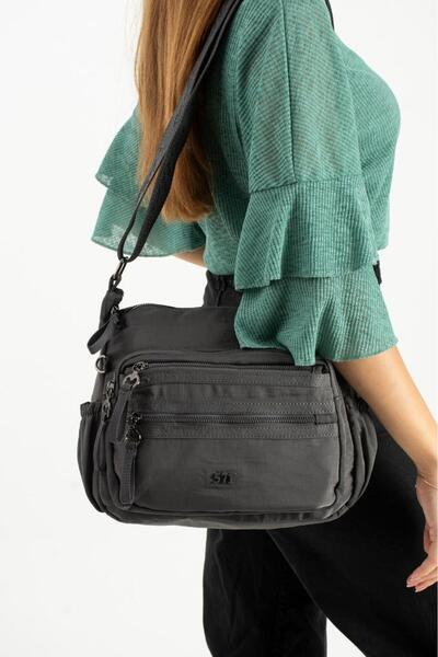 Baginn Geantă Messenger pentru femei, 26*21 cm, ușoară, din poliamidă, hidrof...