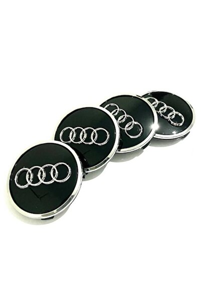 LinePartsBim Set 4 embleme pentru jante din aliaj 69mm compatibile cu Audi A3...