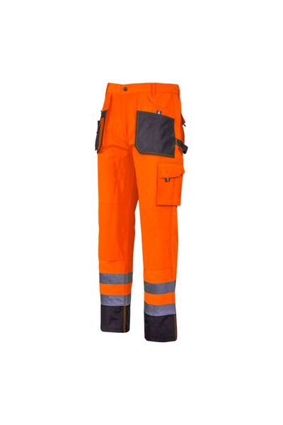 LAHTI.PRO.Q PANTALON REFLECTORIZANT INTARIT / PORTOCALIU - XL