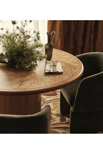 sofalab Elara Burl Ahşap Masa