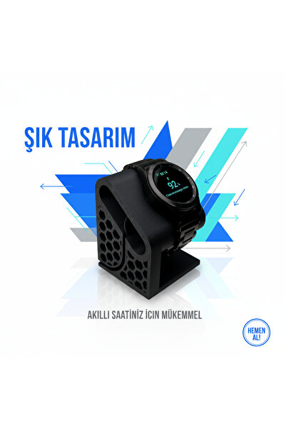 Handmade Şık Tasarım Akıllı Saat Şarj Standı – Masaüstü Tutucu