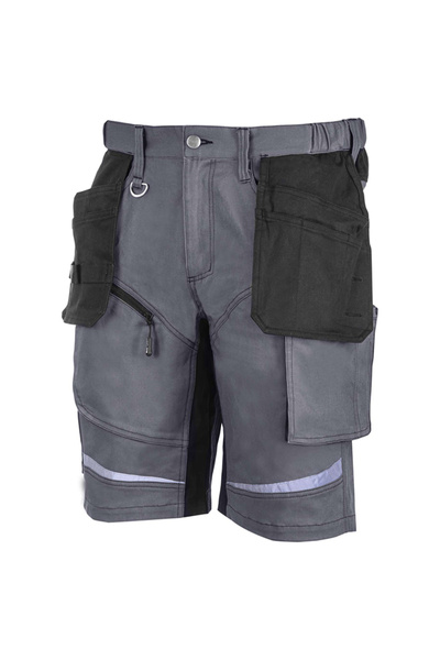 LAHTI.PRO.Q PANTALON LUCRU SLIM-FIT SCURT / GRI - L