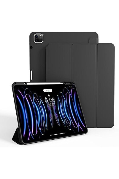 HYX For iPad Air 13 Inch Case, for iPad Pro 12.9 Inch 6th/5th Generation, Auto Wake/Sleep, Black