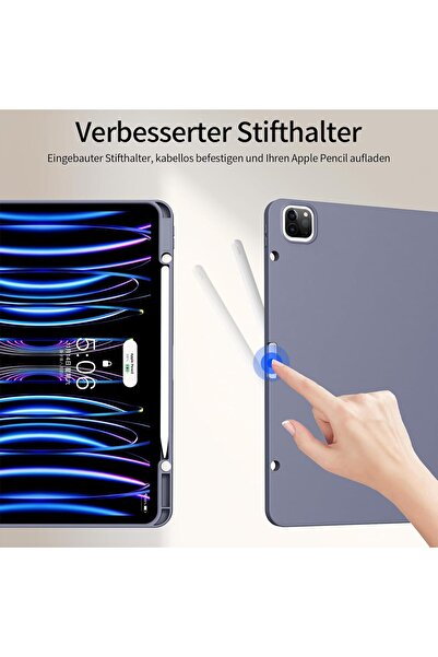 HYX حافظة لجهاز iPad Air 13 بوصة (2025 M3 / 2024 M2)، لجهاز iPad Pro 12.9 بوصة الجيل السادس/الخامس 2022