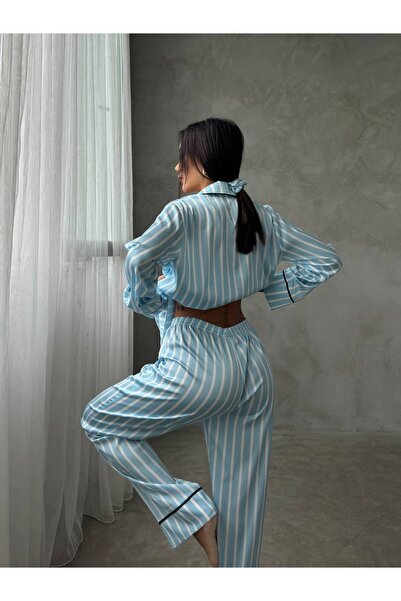 victoria's _Victoria.Secret_İpek Saten Pijama Takımı