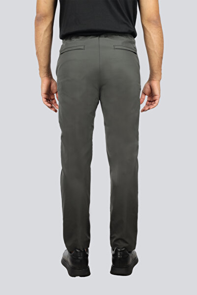 PAUL&SHARK Men's Regular Fit Normal Waist Straight Leg Khaki Trousers 15314091-025