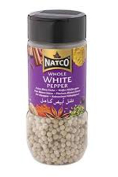 NATCO زجاجة فلفل أبيض كامل 100 جرام × 10