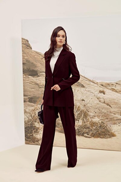 Alvina Belted Pants Suit 30541