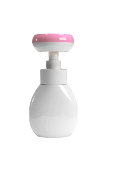 DROPY Refillable Liquid Soap Foam Dispenser, Flower Model, 300 ml, Pink