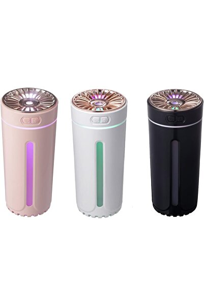 Generic Car Humidifier & USB Diffuser | 300ML, Colorful LED, Ultra-Quiet Auto Mist Maker