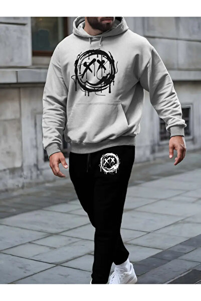 Marco Fresco Liquid Effect Xx Eye Men's Hoodie Set