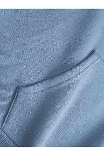 ibibik moda Erkek İskelet El ve Gül Baskılı Kapüşonlu Hoodie