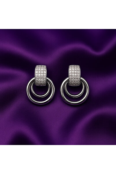 Mershe Jewelry Dualis Çelik Küpe