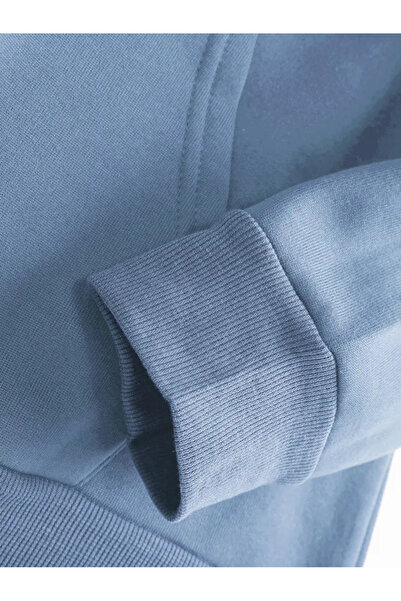 ibibik moda Erkek İskelet El ve Gül Baskılı Kapüşonlu Hoodie