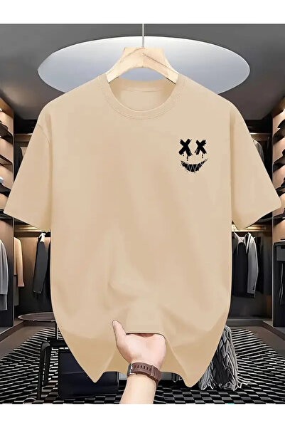 ibibik moda Tricou pentru bărbați Scary Smile cu imprimeu