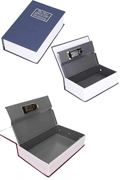 TeknoKesgin قاموس آمن مخفي مقفل، قاموس كتاب البنك الخنزير، مظهر 18 سم