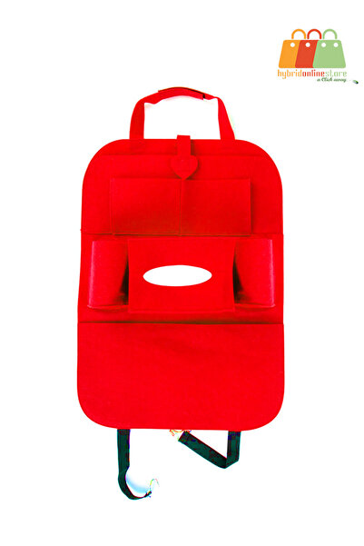 Generic منظم المقعد الخلفي للسيارة مع مساحة تخزين متعددة الجيوب - متوافق مع ج...