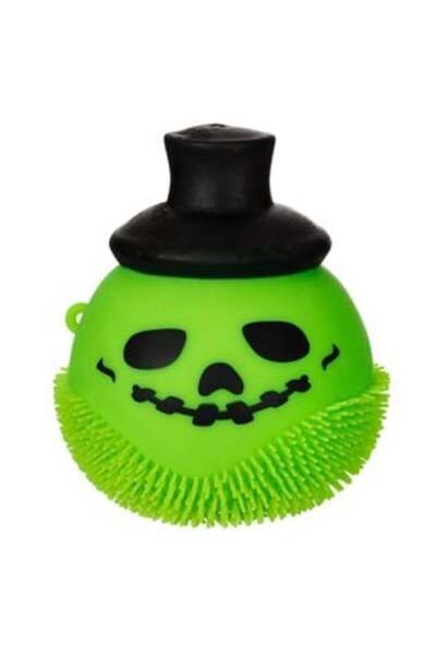 Jumbo Soft Green Halloween Ghost with Light 10cm