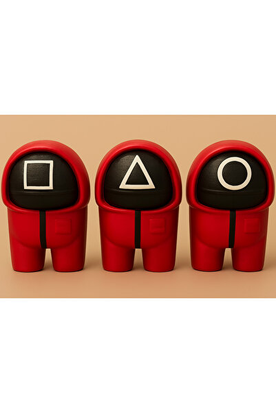 EMC Design Studio Squid Game x Among Us Figürleri