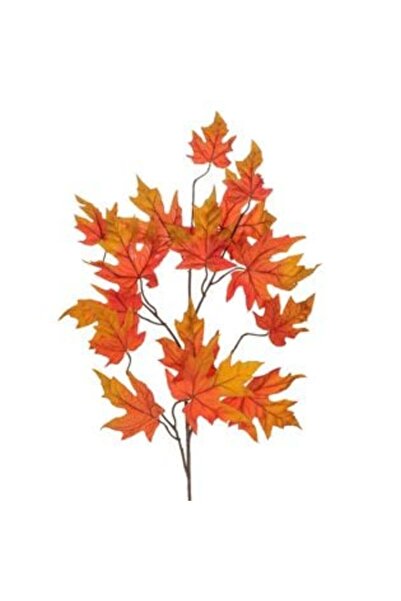 Jumbo Ramură cu tulpină lungă și frunze portocalii 83 cm