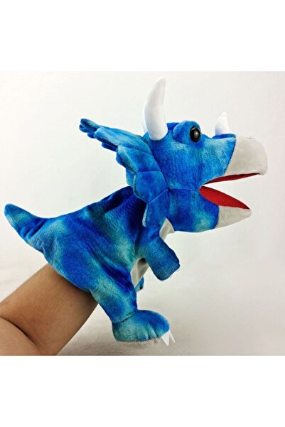 Choice دمية يد ديناصور جديدة بطول 25 سم بتصميم ترايسيراتوبس، 11 نمطًا، ألعاب ...