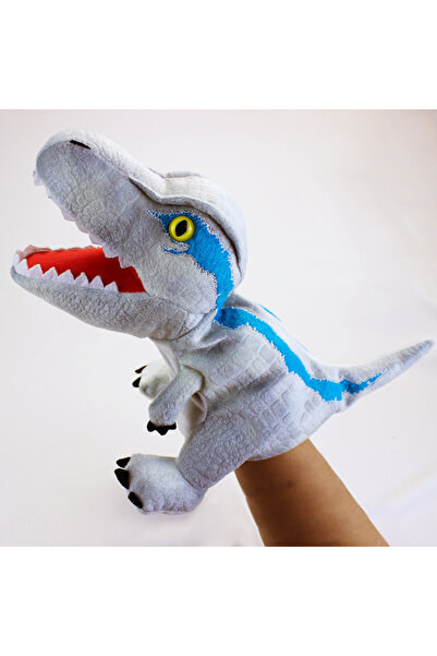 Choice 25CM Velociraptor New 11 style Dinosaur Hand Puppet Plush toys Kinderg...