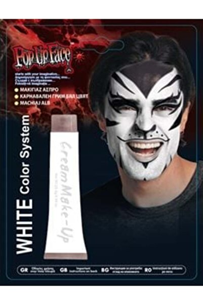 SHOPIENS Liquid Paint for Face & Body White Halloween - 25 g