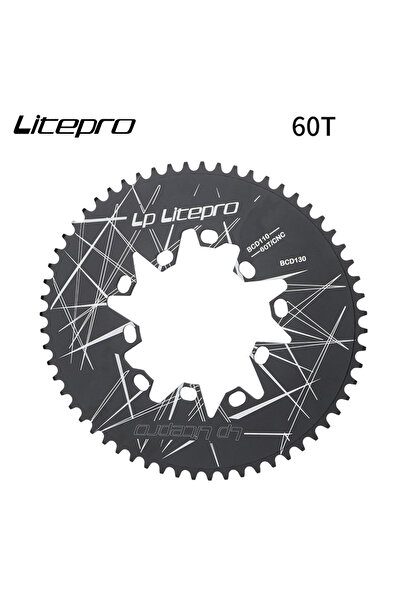 Choice سلسلة بيضاوية 60T LITEPRO بيضاوية 130 110 BCD دراجة قابلة للطي سلسلة خفيفة للغاية عجلة كرنك مجموعة كرنك 130B