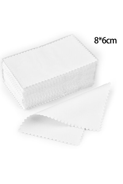 Choice21 رقم ٢٦، ١٠ × ٦.٥ سم / ٨ × ٨ سم، ٥٠ قطعة من قماش تنظيف وتلميع الفضة، ...