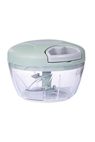 choice2 مفرمة لحم يدوية خضراء سعة 500/900 مل، مفرمة ثوم، مكبس ثوم دوار، سحق خضروات وبصل