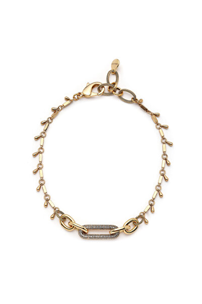 Mon Reve Orbit Zirkon Charm Zincir Kolye