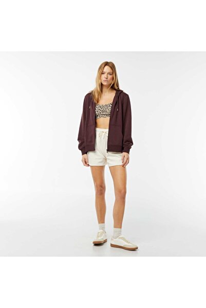 KIABI Basic zip-up hoodie PURPLE
