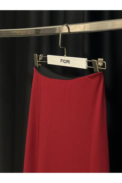 FioriModa Spruce Elastic Waist Scuba Flared Skirt