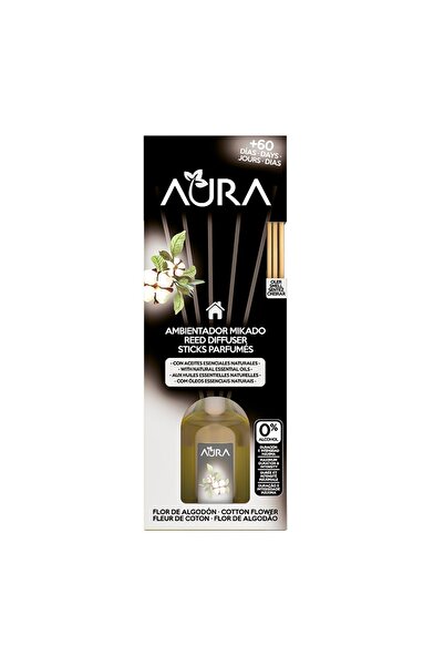 AURA Odorizant camera 0% alcool - Floare de bumbac 50 ml