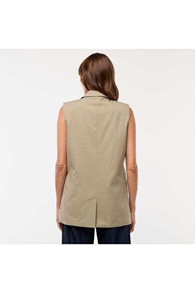 KIABI Sleeveless Suit Vest GREEN
