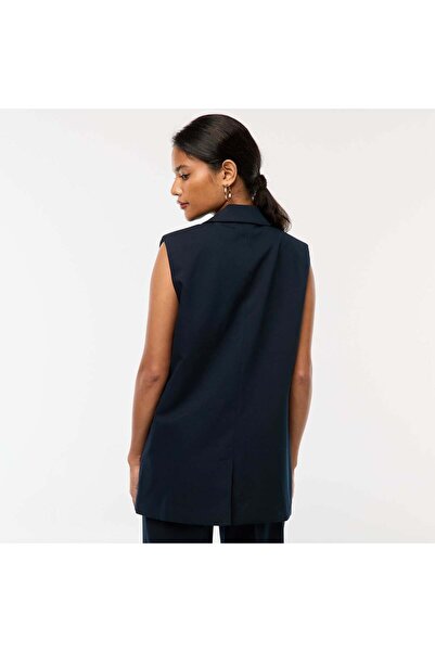 KIABI Sleeveless Suit Vest BLUE