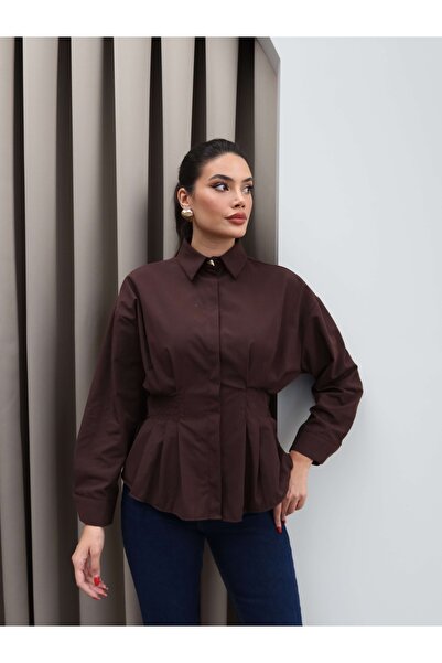 ESRAHELVACI Πουκάμισο με κρυφό κουμπί και κολάρο