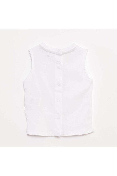 KIABI Vest top with boat print WHITE
