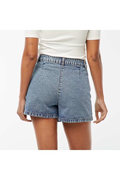 KIABI Short denim skort BLUE