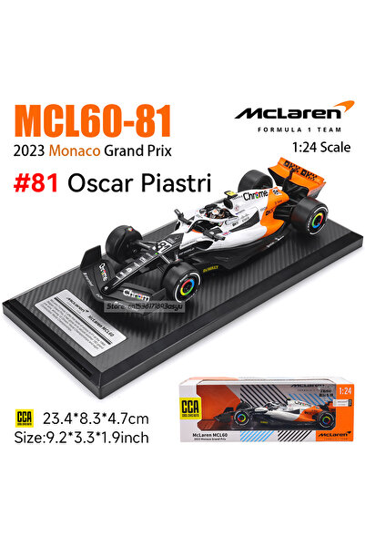 Choice5 1-24 MCL60-81 MN CCA MSZ 1:24 3 series McLaren F1 Team 2023 MCL60 4# ...