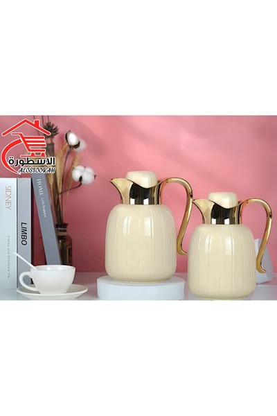 royal_camel طقم ترامس شاي وقهوة فاخر من رويال كاميل1+1لتر