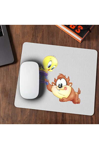 OEM Mousepad Taz Tweety Devil Chibi Babies