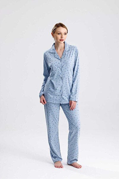 Yeni İnci PAMUKLU PİJAMA TAKIMI 5011