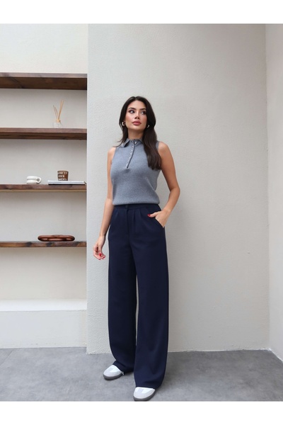 ESRAHELVACI Pile Detail Lycra Pants