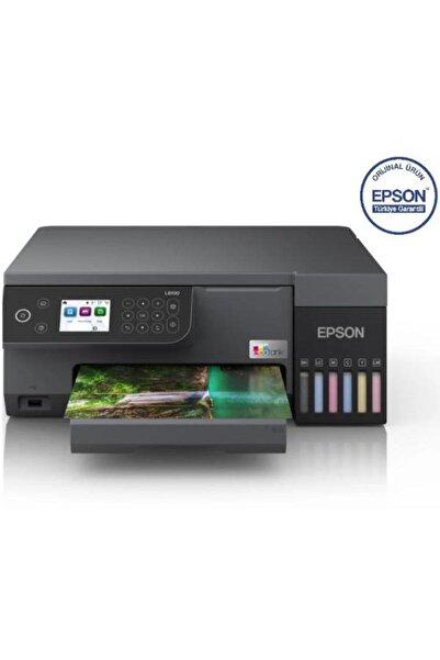EPSON EcoTank L8100 Wi-Fi + Tarayıcı + Fotokopi Renkli Tanklı Mürekkep Püskürtmeli Yazıcı