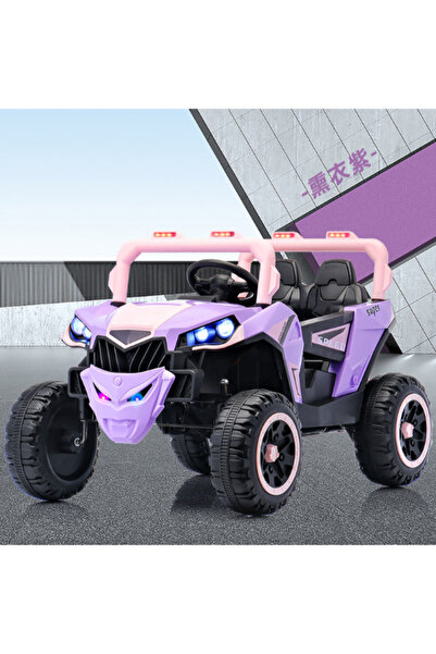CAR Electric 4WD With 2Motors &12V4.5A Battery, RC 29-F610-PURPLE