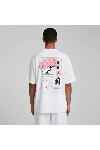 Shout Μπλουζάκι Sakura Breeze Oversize Unisex